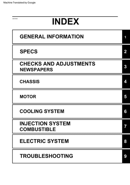 Yamaha YZF-R15 Motorcycle Service Manual | 2019-2023 - sample page 7