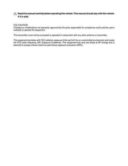 Yamaha YZ450FX Motorcycle Service Manual | 2019-2023 - sample page 5