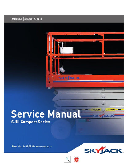 Skyjack SJIII 3215 3219 Service Manual | 2013-2017 - sample page 2