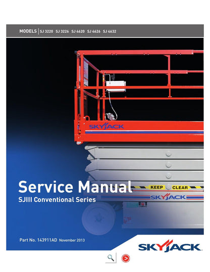 Skyjack SJIII Scissor Lift Service Manual | 2013-2017 - sample page 2