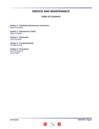 Skyjack SJIII Compact 3215 3219 Service Manual | 2004-2008 - sample page 4