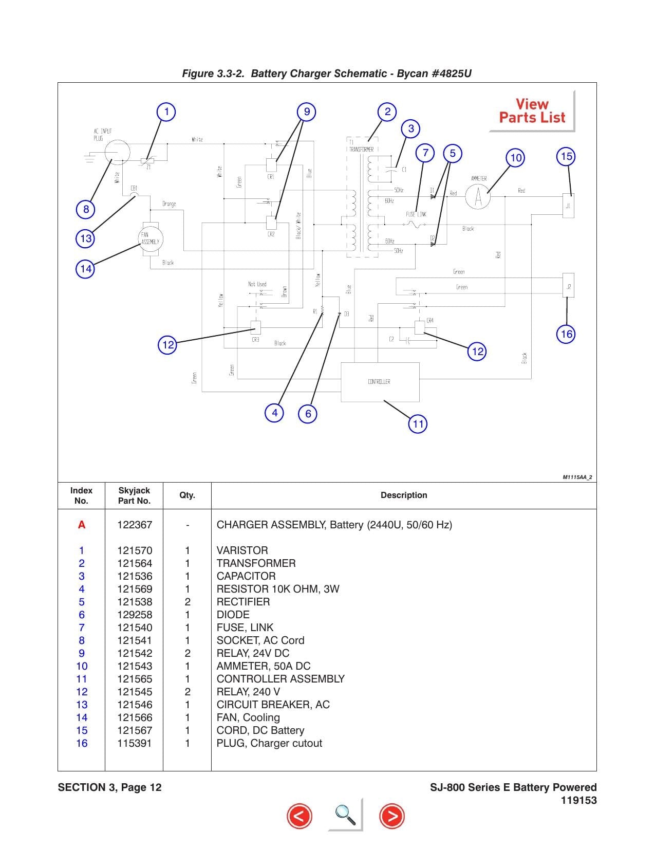 Skyjack SJ 8831E 8841E Scissor Lift Maintenance & Parts Manual | 2010-2014 | PDF Instant Download Service Manual | 2010-2014 - sample page 7
