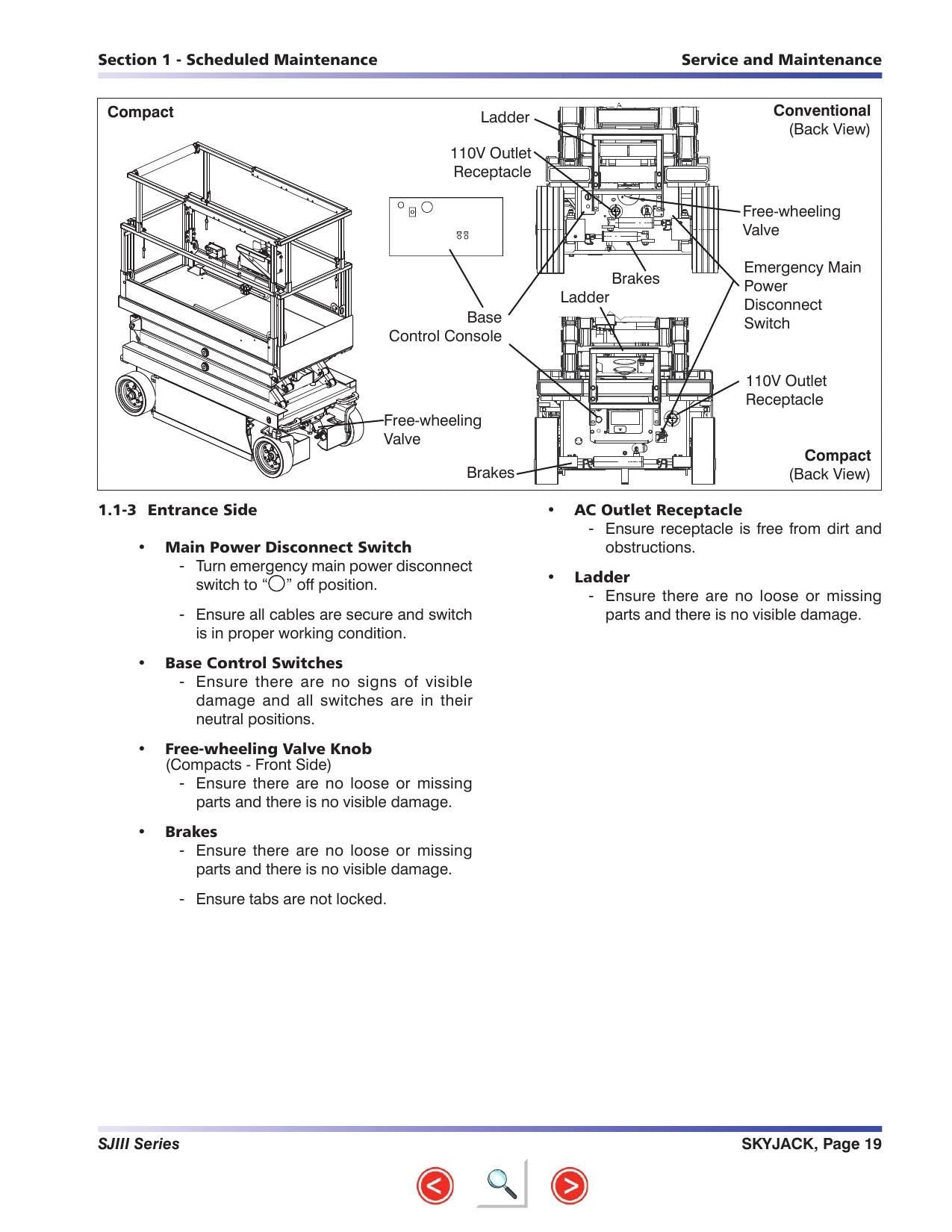 Skyjack SJIII Compact 3215 3219 Service Manual | 2004-2008 - sample page 8