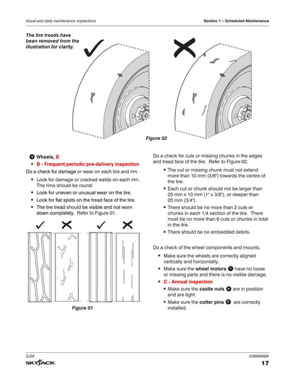Skyjack SJ20 Vertical Mast Lift Service Manual | 2021-2025 - sample page 3