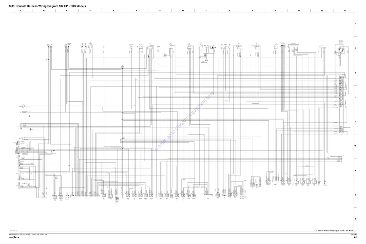 Skyjack SJ1044 SJ1056 SJ1256 Telehandler Service Manual | 2021-2025 - sample page 5