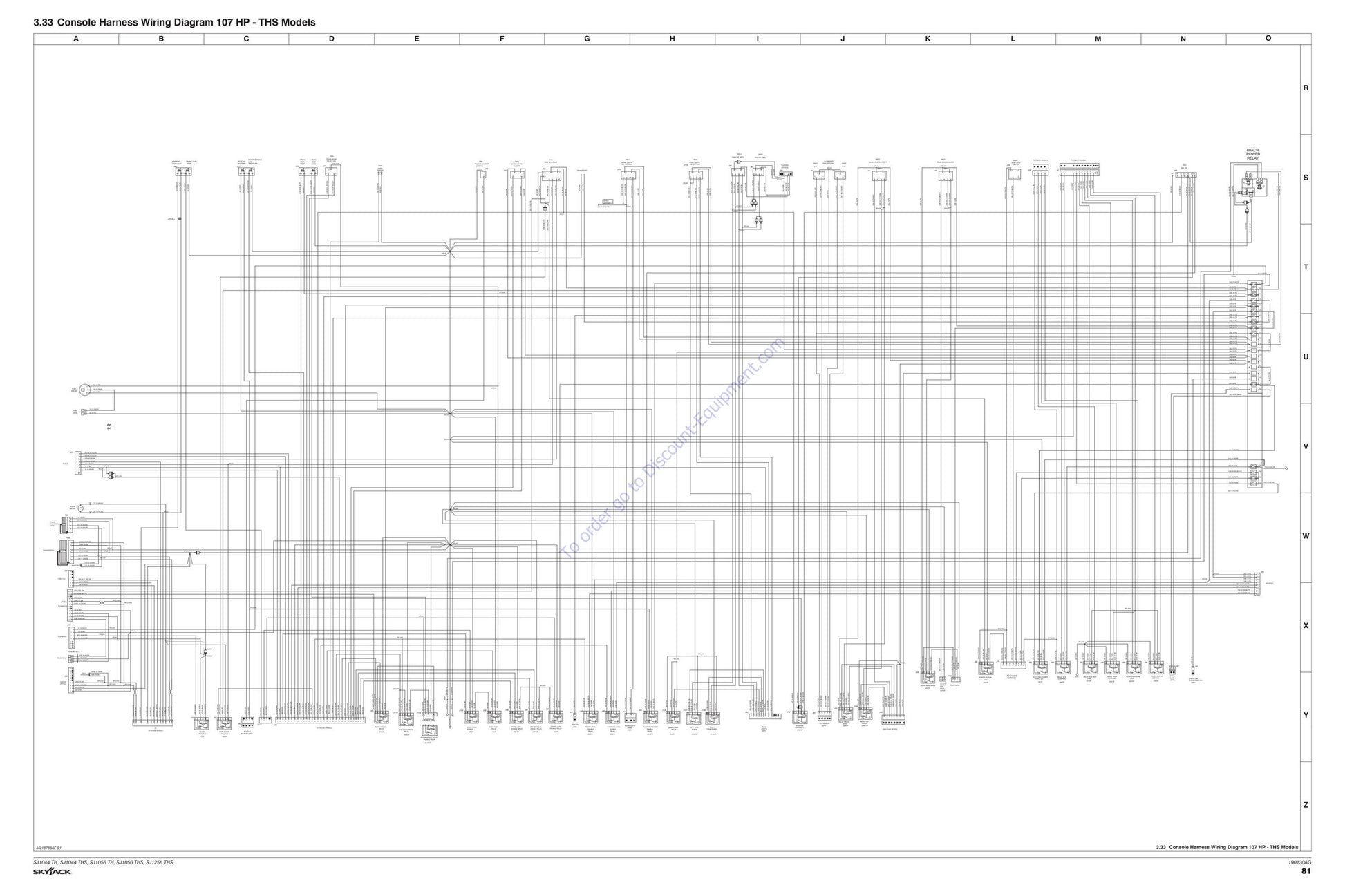 Skyjack SJ1044 SJ1056 SJ1256 Telehandler Service Manual | 2021-2025 - sample page 5