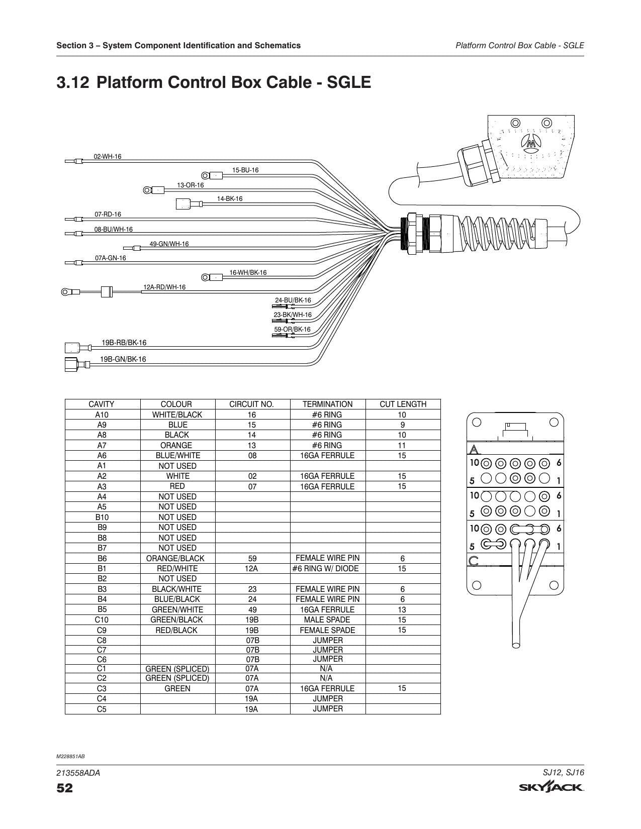 Skyjack SJ12 SJ16 Vertical Mast Service Manual | 2022-2026 - sample page 4