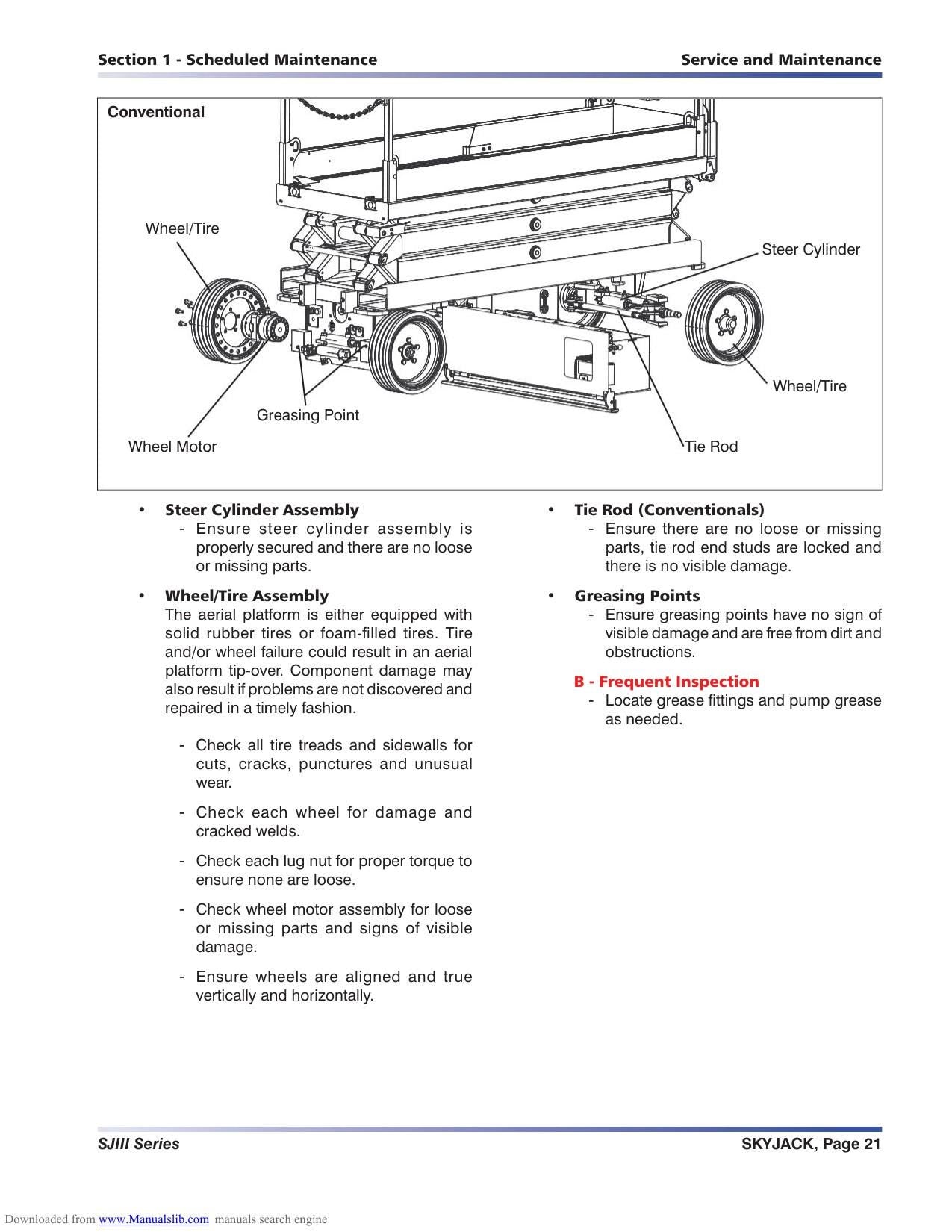 Skyjack SJIII Conventional Series Service Manual | 2018-2022 - sample page 8