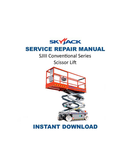 Skyjack SJIII Conventional Series Service Manual | 2018-2022 - Service Manual PDF Instant Download