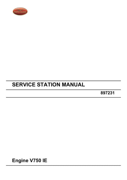 Moto Guzzi V7 V750 IE Motorcycle Service Manual | 2010-2014 - sample page 2