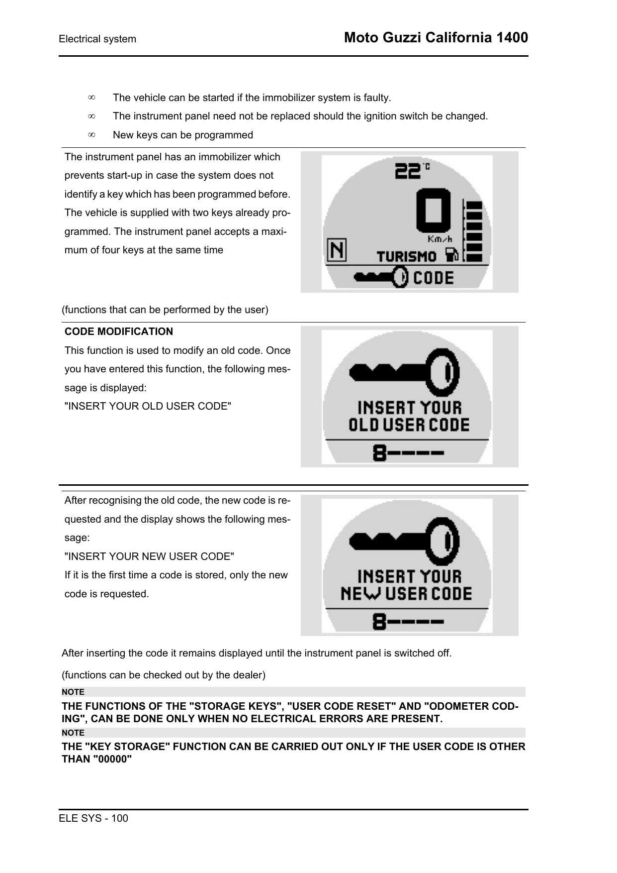 Moto Guzzi California 1400 Motorcycle Service Manual | 2015-2019 - sample page 5