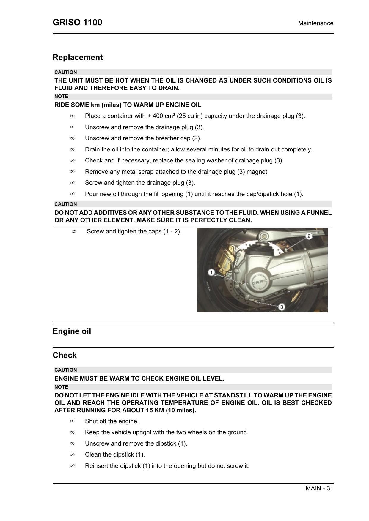 Moto Guzzi Griso 1100 Motorcycle Service Manual | 2005-2009 - sample page 4