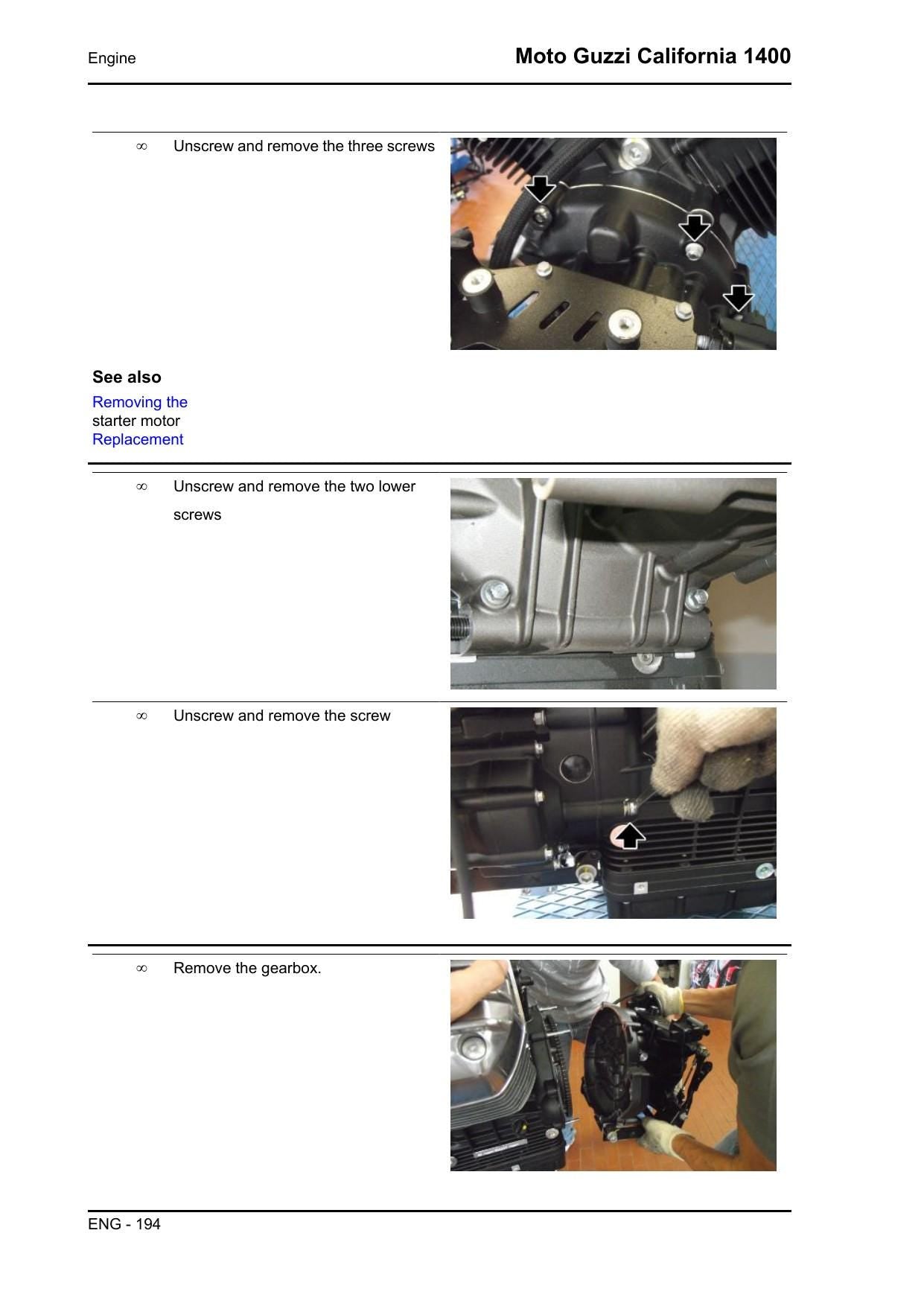 Moto Guzzi California 1400 Motorcycle Service Manual | 2015-2019 - sample page 7