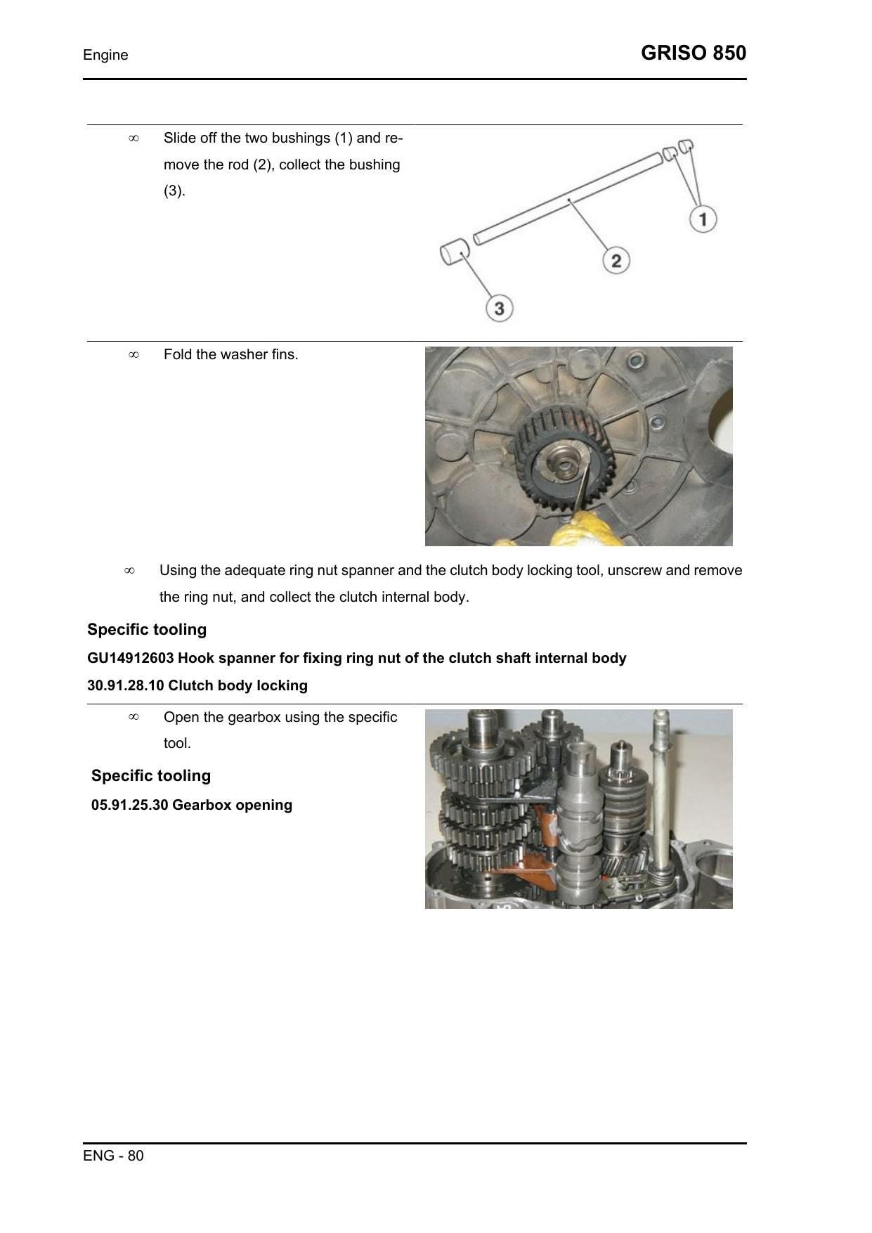Moto Guzzi Griso 850 Motorcycle Service Manual | 2007-2011 - sample page 6