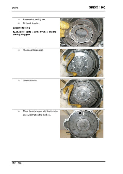 Moto Guzzi Griso 1100 Motorcycle Service Manual | 2005-2009 - sample page 7