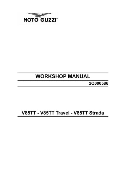Moto Guzzi V85TT Motorcycle Service Manual | 2024-2026 - sample page 2