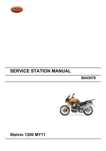 Moto Guzzi Stelvio 1200 Motorcycle Service Manual | 2011-2015 - sample page 2