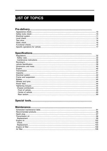 Moto Guzzi Stelvio Motorcycle Service Manual | 2023-2026 - sample page 7