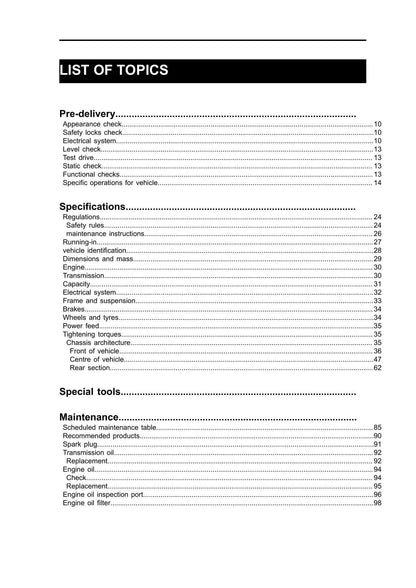 Moto Guzzi V85TT Motorcycle Service Manual | 2024-2026 - sample page 7