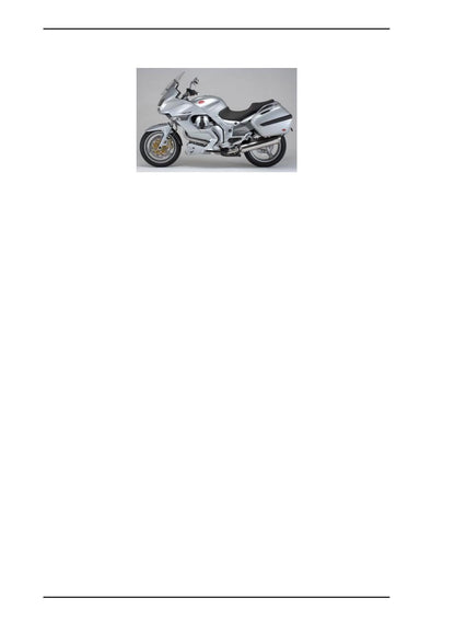 Moto Guzzi Norge 850 Motorcycle Service Manual | 2007-2011 - sample page 8