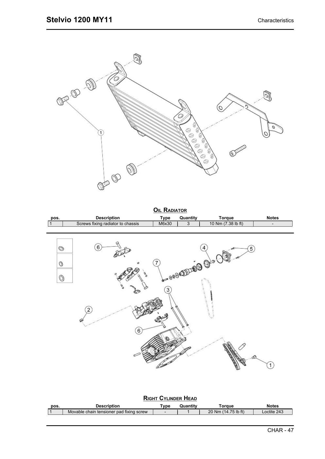 Moto Guzzi Stelvio 1200 Motorcycle Service Manual | 2011-2015 - sample page 4