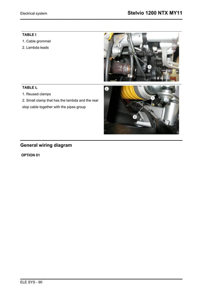 Moto Guzzi Stelvio 1200 NTX Motorcycle Service Manual | 2011-2015 - sample page 5