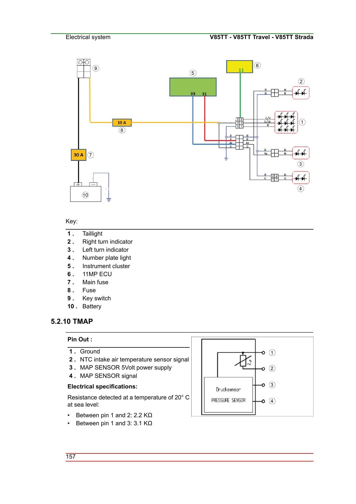 Moto Guzzi V85TT Motorcycle Service Manual | 2024-2026 - sample page 6