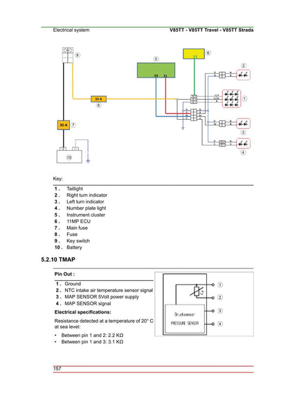 Moto Guzzi V85TT Motorcycle Service Manual | 2024-2026 - sample page 6