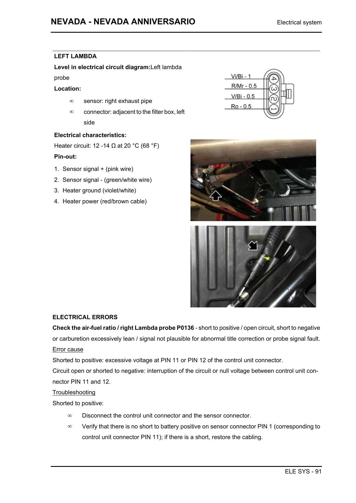 Moto Guzzi Nevada Motorcycle Service Manual | 2012-2016 - sample page 7