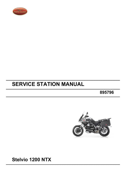 Moto Guzzi Stelvio 1200 NTX Motorcycle Service Manual | 2010-2014 - sample page 2