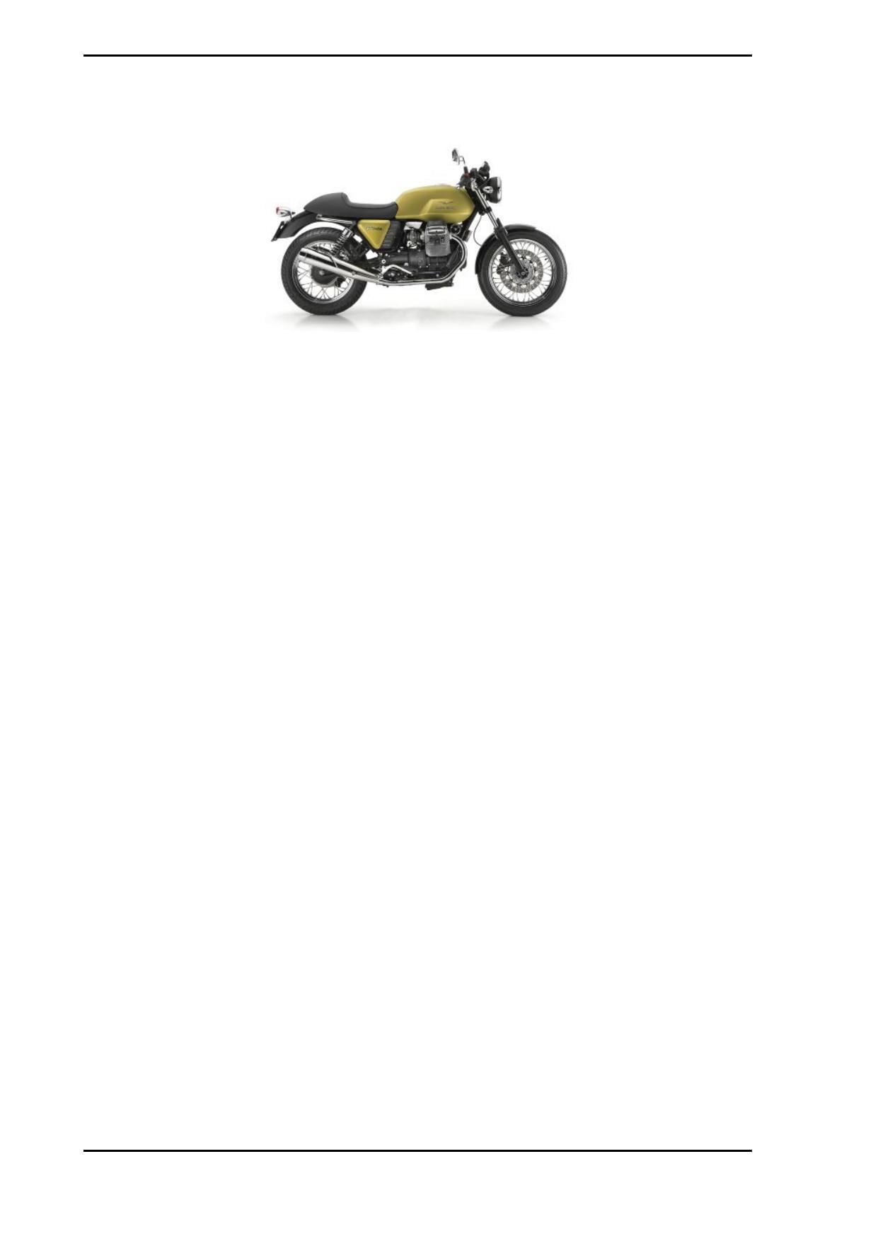 Moto Guzzi V7 Cafe Classic Motorcycle Service Manual | 2009-2013 - sample page 8
