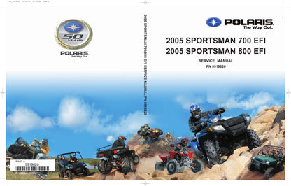 Polaris Sportsman 700 800 EFI ATV Service Manual | 2005-2009 - sample page 2