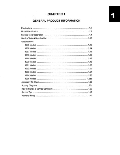 Polaris ATV Trail Boss Big Boss Service Manual | 1985-1995 - sample page 8