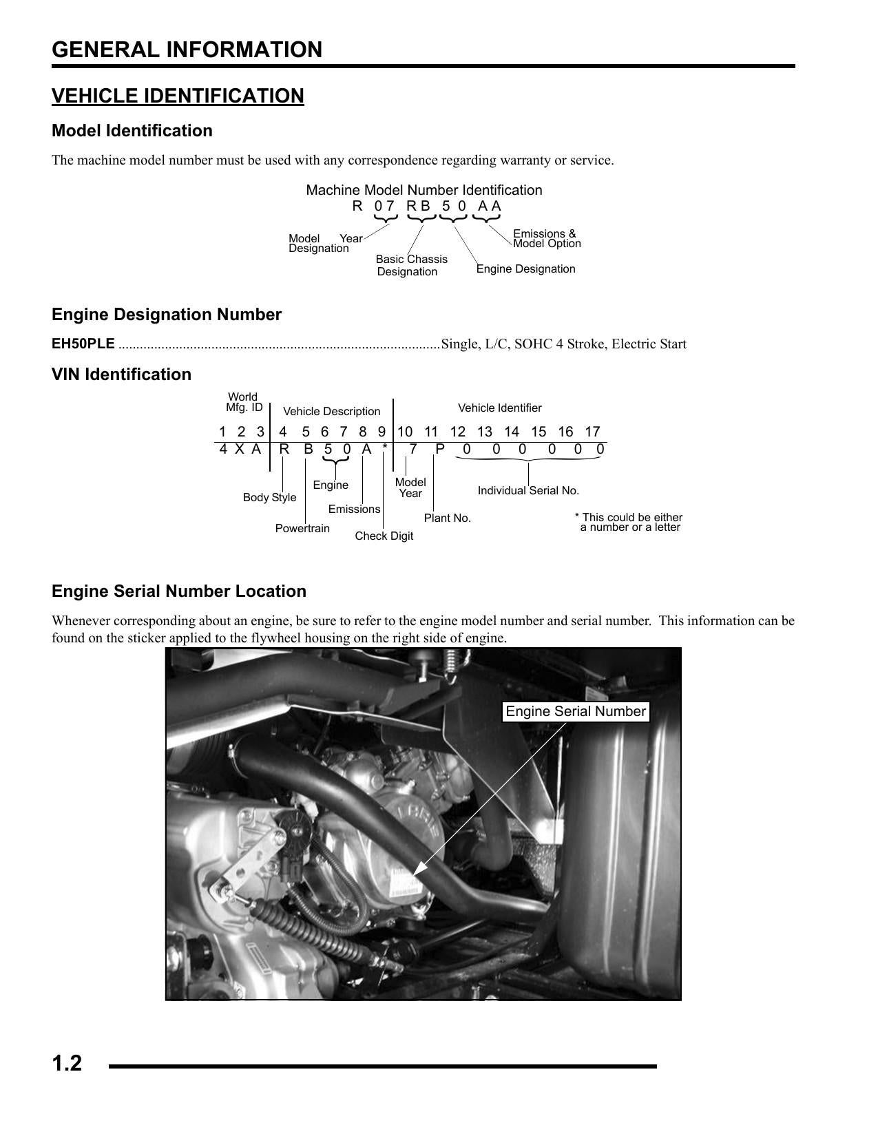 Polaris Ranger 500 UTV Service Manual | 2007-2011 - sample page 5