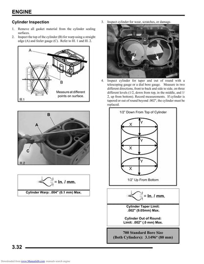 Polaris Ranger 700 4x4 Crew 6x6 UTV Service Manual | 2009-2013 - sample page 7