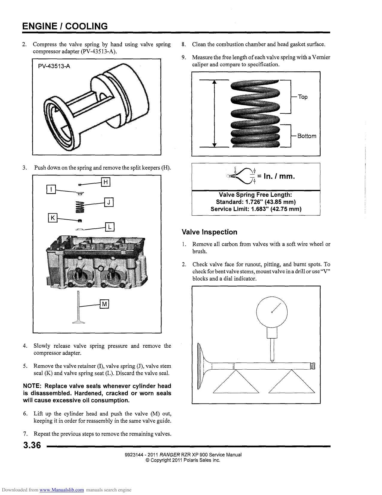 Polaris Ranger RZR XP 900 UTV Service Manual | 2011-2015 - sample page 5