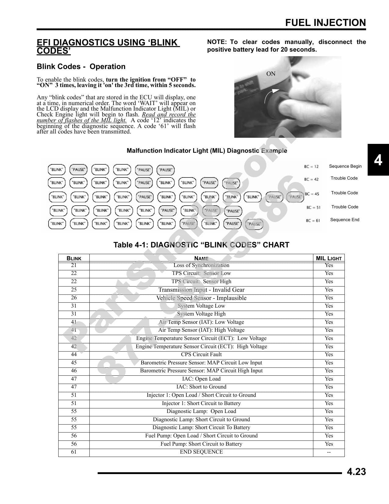 Polaris Sportsman 500 ATV Service Manual | 2009-2013 - sample page 10