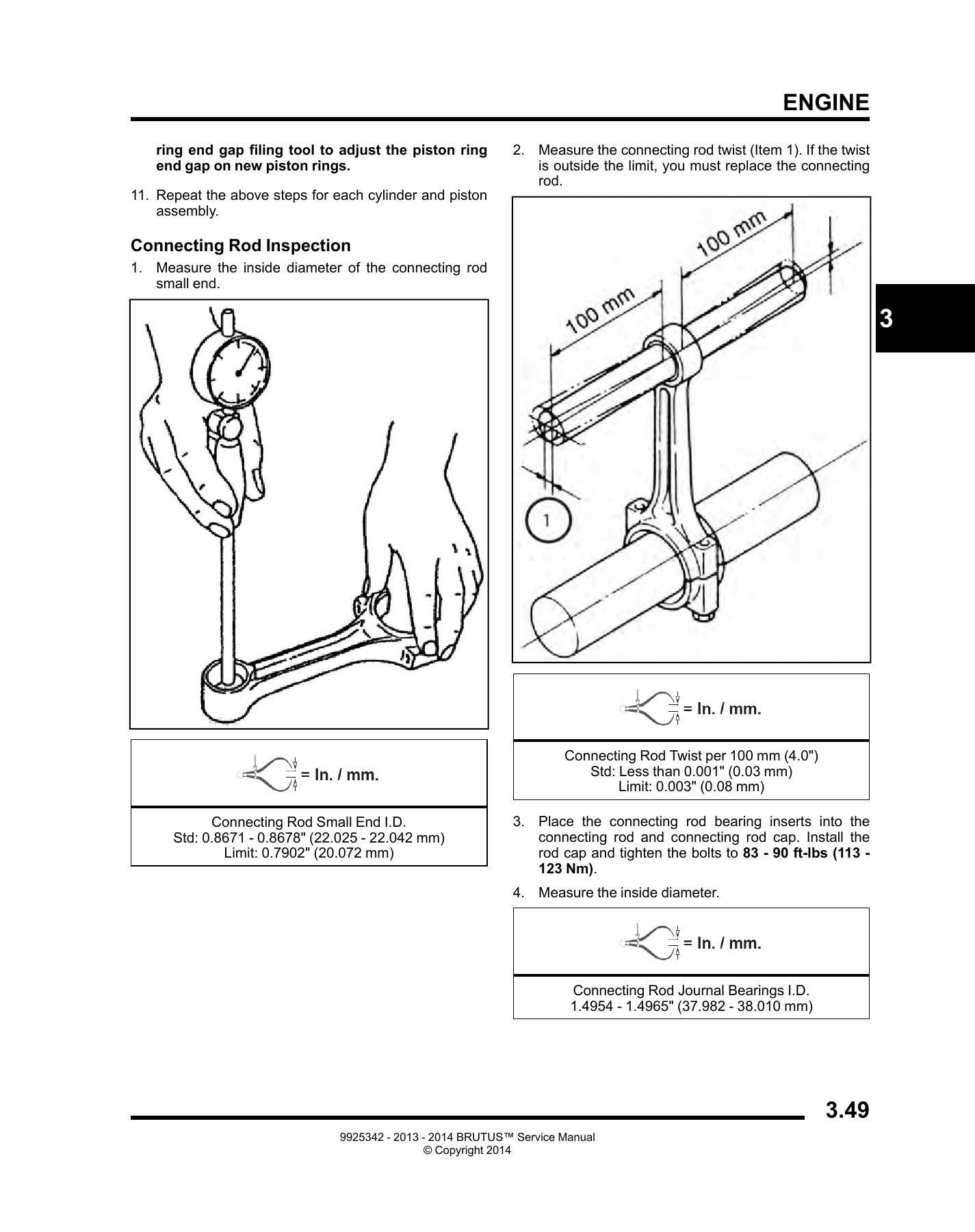 Polaris Brutus UTV Service Manual | 2013-2014 - sample page 6