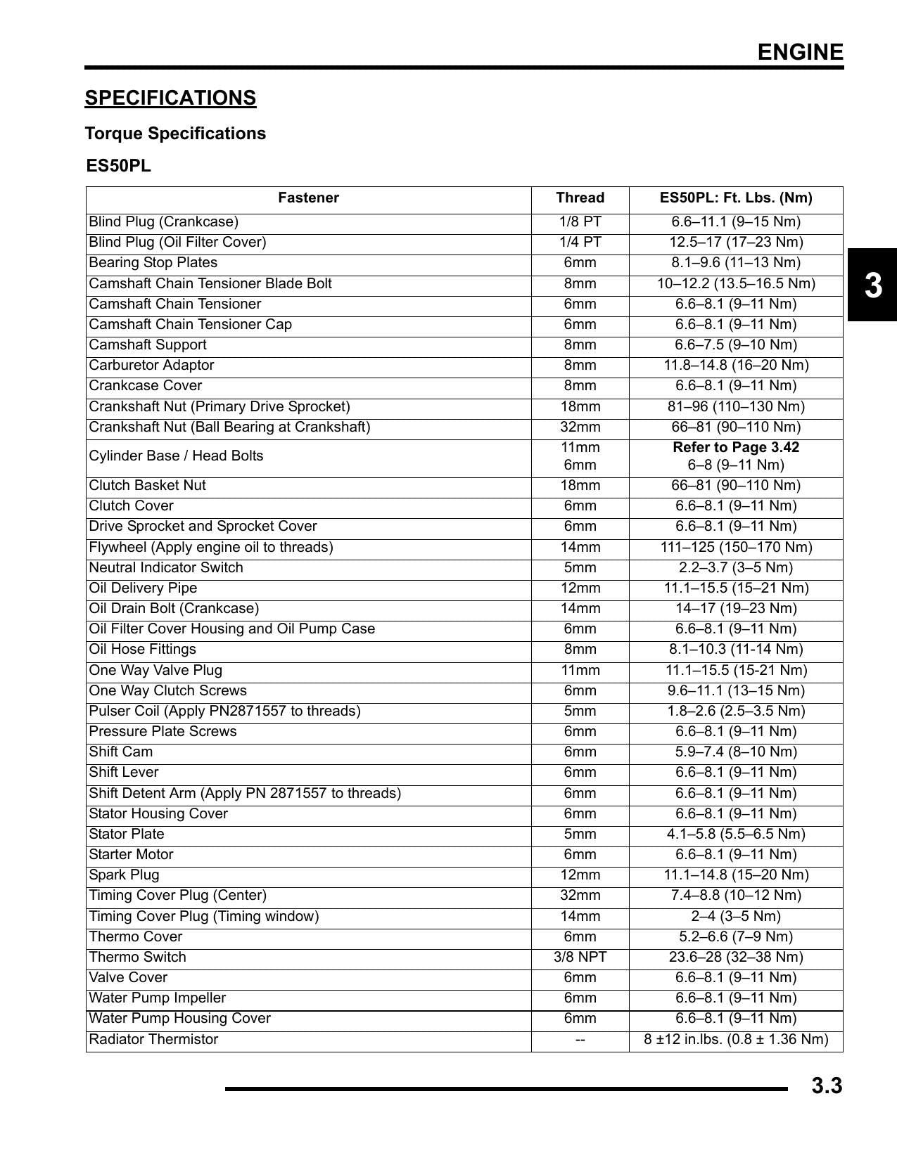 Polaris Outlaw 500 ATV Service Manual | 2006-2007 - sample page 7
