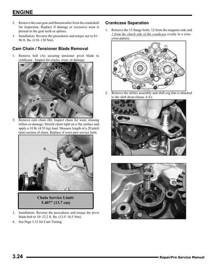 Polaris Outlaw 500 ATV Service Manual | 2006-2007 - sample page 8
