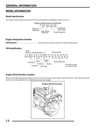 Polaris Ranger RZR UTV Service Manual | 2008-2012 - sample page 5