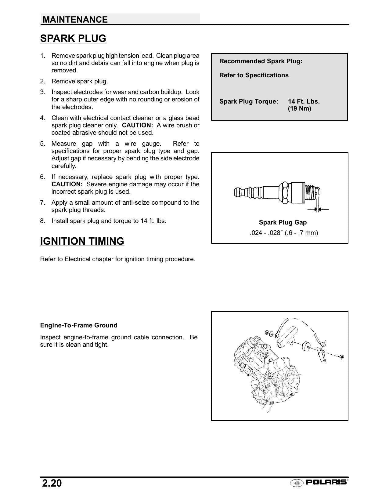 Polaris Sportsman 400 500 ATV Service Manual | 2001-2005 - sample page 8
