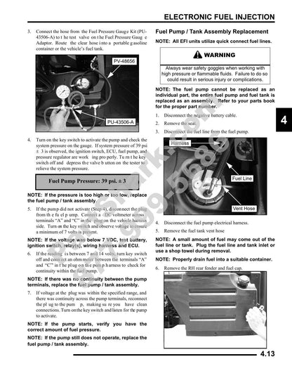 Polaris Ranger 700 4x4 Crew 6x6 UTV Service Manual | 2009-2013 - sample page 9