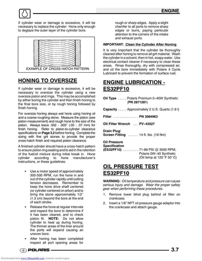 Polaris Trail Boss 330 ATV Service Manual | 2003-2007 - sample page 8