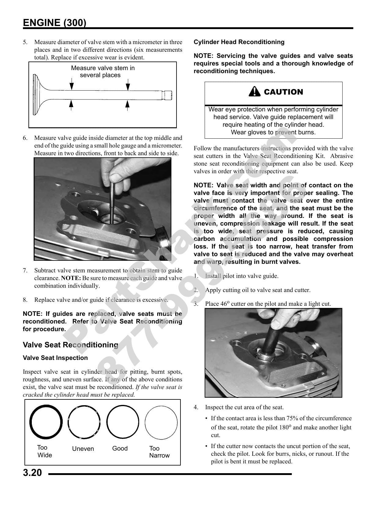 Polaris Sportsman 300 400 ATV Service Manual | 2009-2013 - sample page 7