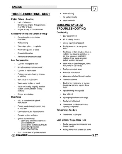 Polaris Sportsman 600 700 ATV Service Manual | 2004-2008 - sample page 8