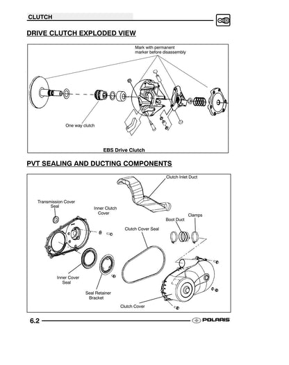 Polaris Sportsman 600 700 ATV Service Manual | 2004-2008 - sample page 9