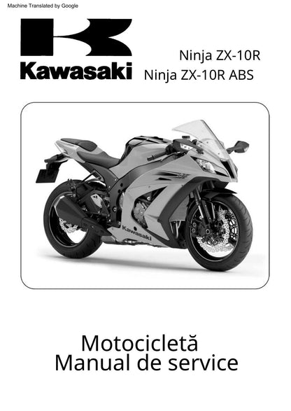 Kawasaki Ninja ZX-10R Motorcycle Service Manual | 2010-2014 - sample page 2