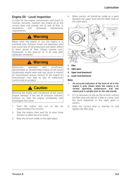 Triumph Thruxton R Motorcycle Service Manual | 2016-2020 - sample page 7