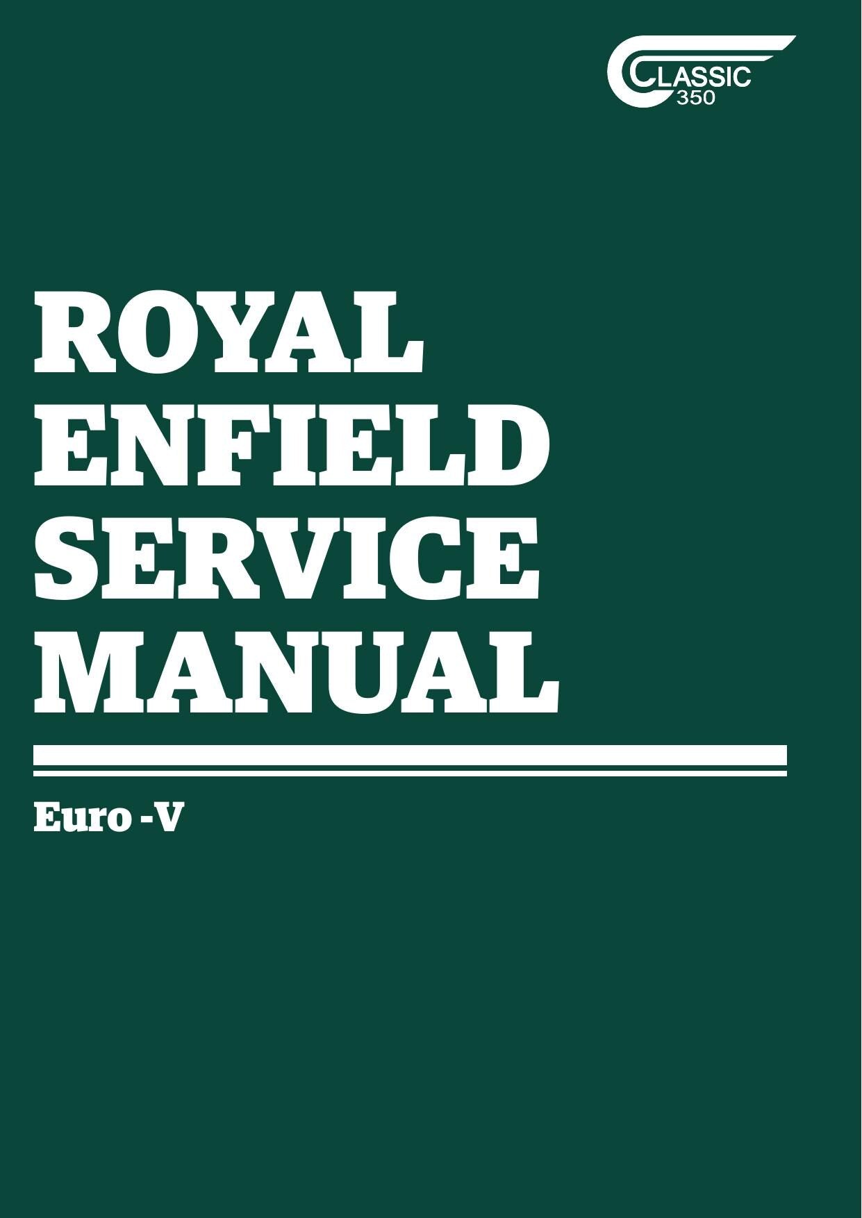 Royal Enfield Classic 350 Motorcycle Service Manual | 2021-2025 - sample page 2